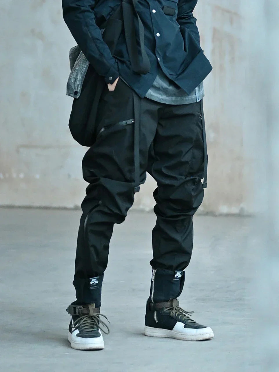 Molle System WaterProof Techwear Cargos Series-071
