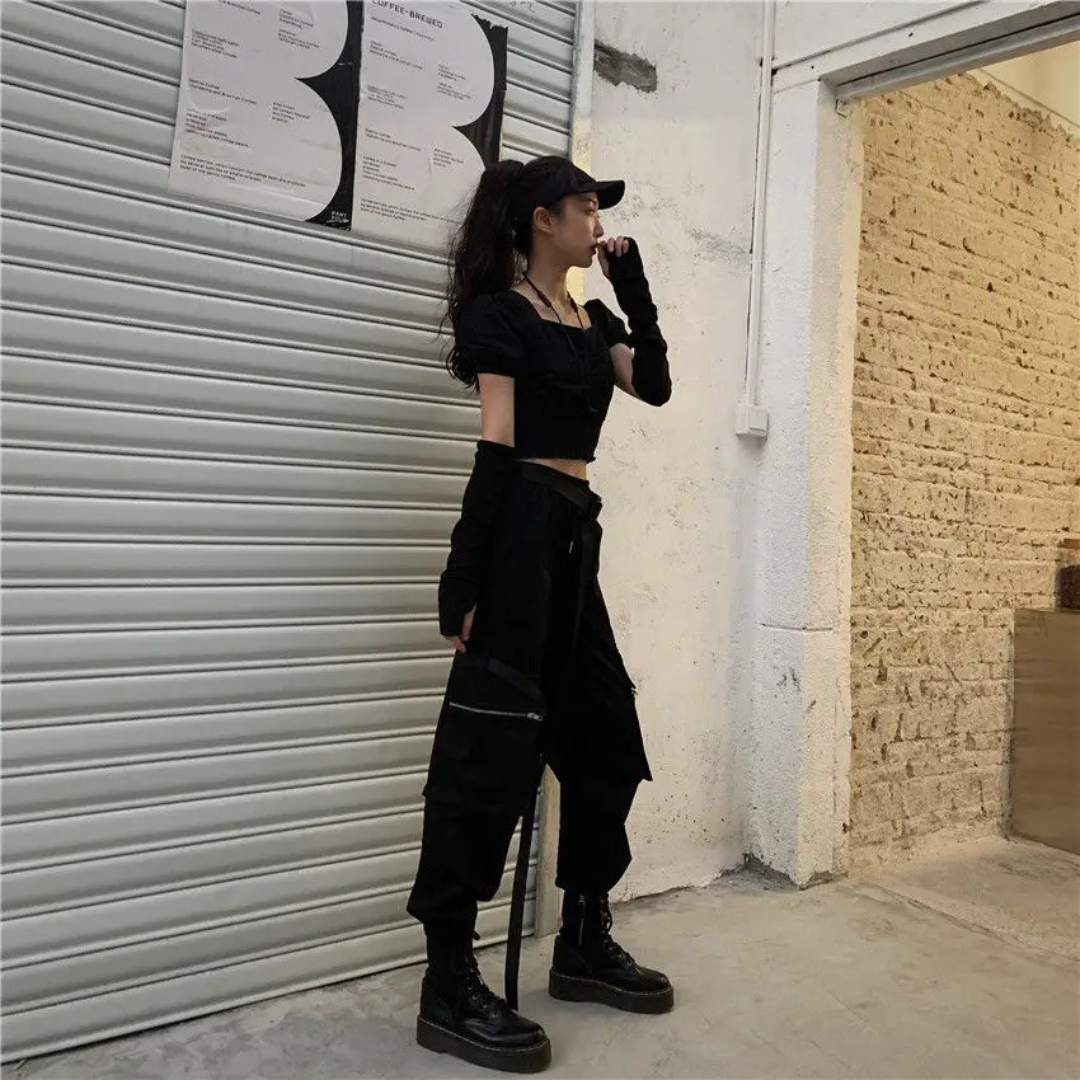 VoidStrider Retro Sash Trousers