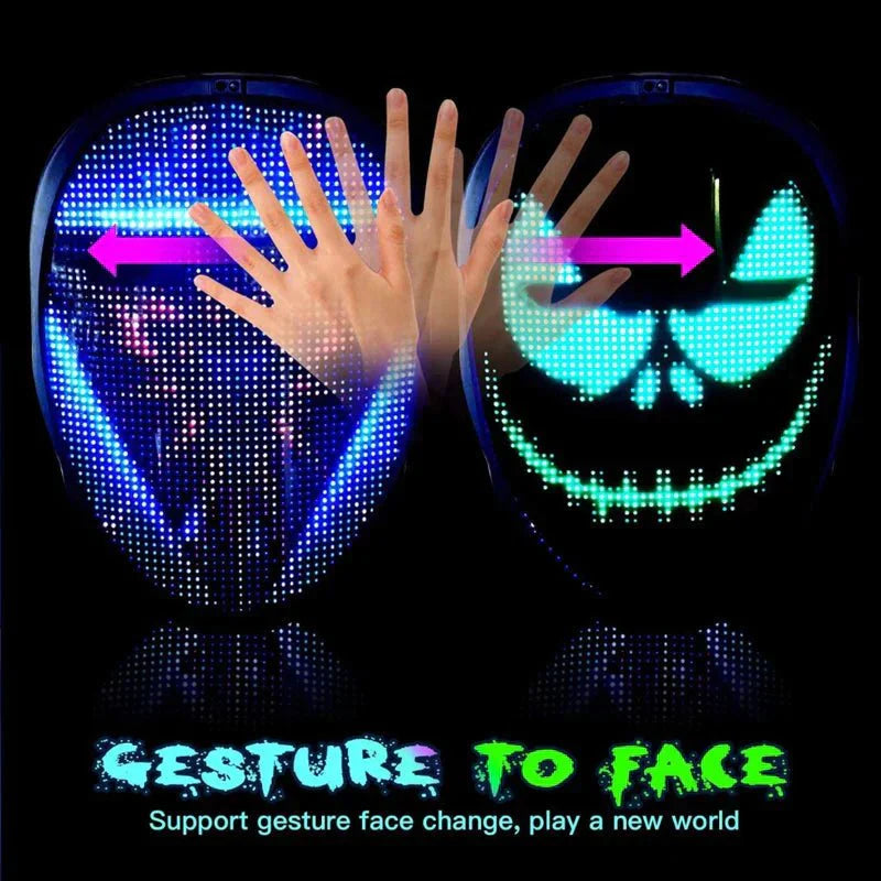 DJ Optimum LED World Masks - TechWearGiants
