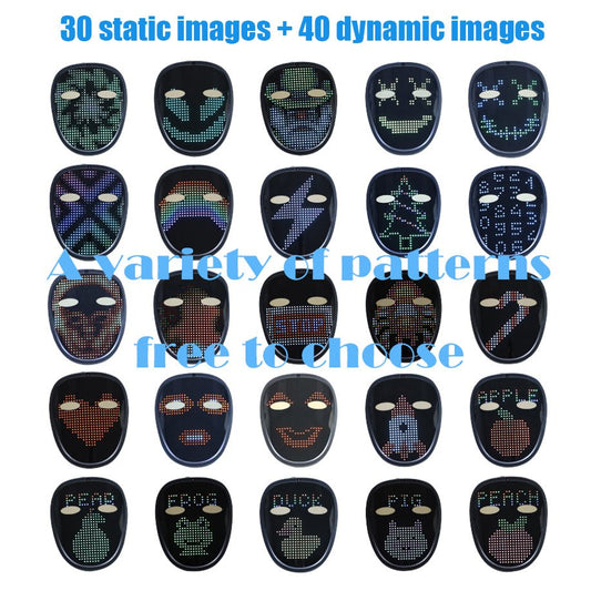 DJ Optimum LED World Masks - TechWearGiants