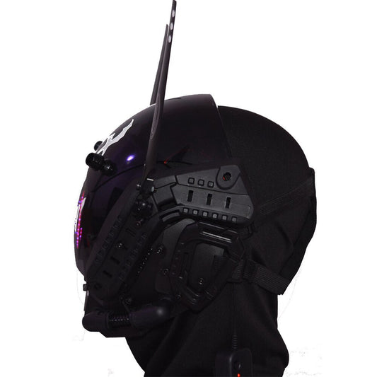 Dystopian Cyberpunk LED Mask - TechWearGiants