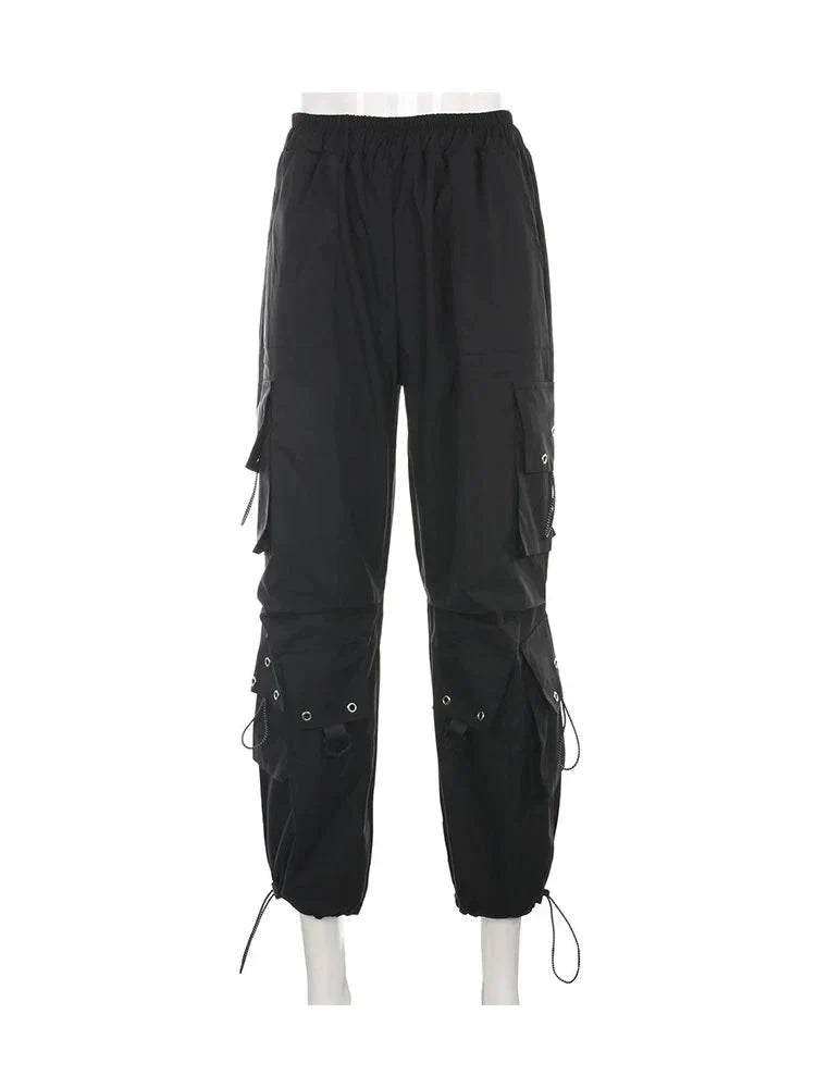 korean Harajuku New Series Women Pants - TechWearGiants