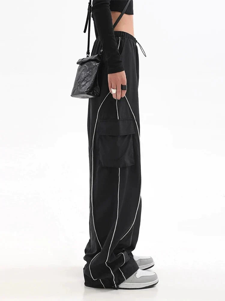 Parachute Oversized Techwear Sweat pants - TechWearGiants