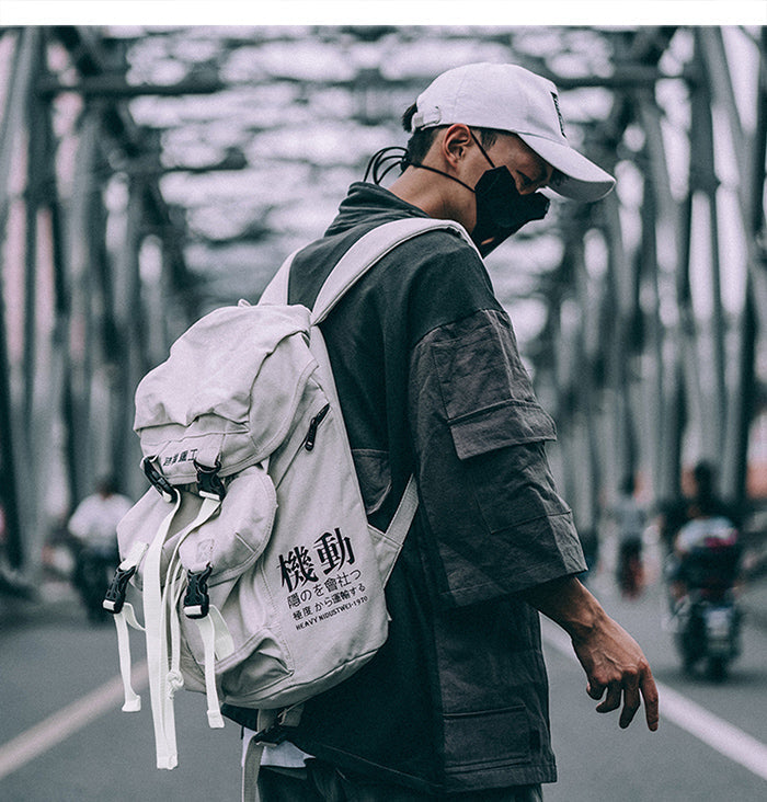 Vintage Ribbon Korean Streetwear Harajuku Backpacks