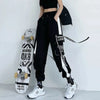 High Waist Casual Streetwear Cargos