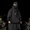 Psychedelic Ninja - Unisex Double Neckline Hoodie