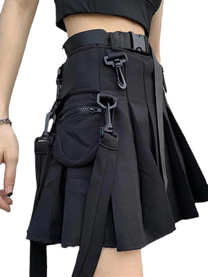 Tactical Warfare Womens Techwear Skirt