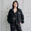 Dark Symphony Womens Bomber Jacket