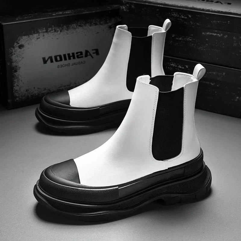 Genuine Leather Eternal Style Techwear Shoes