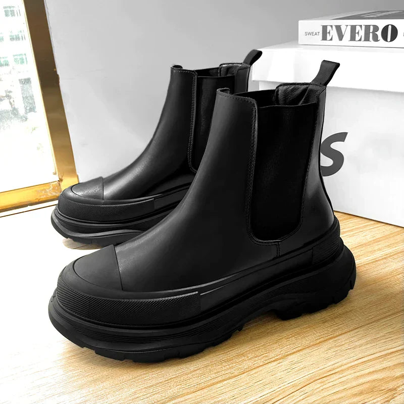 Genuine Leather Eternal Style Techwear Shoes