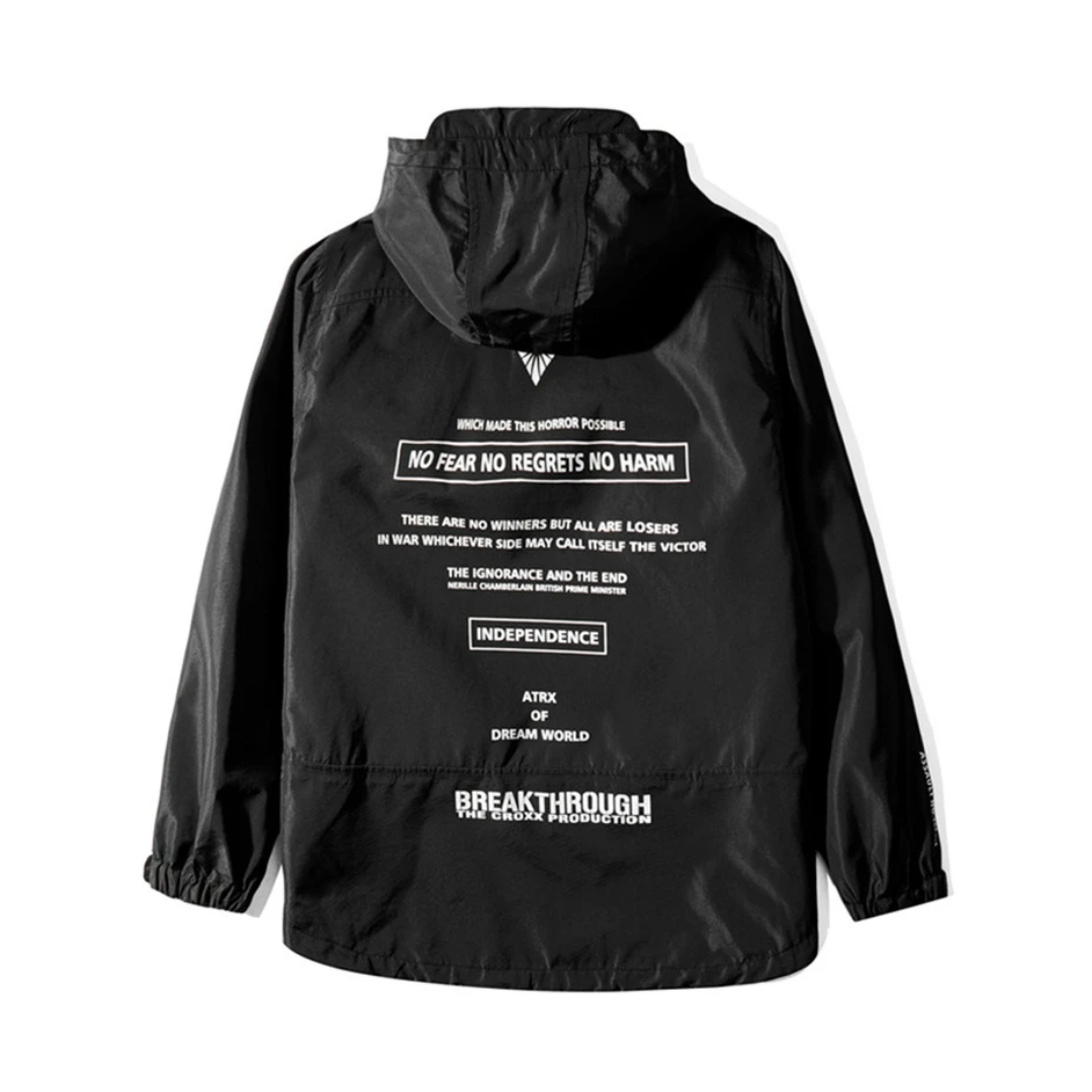 StealthX Hooded Tactical Windbreaker