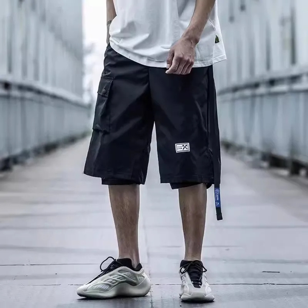 Chromashift Dual-Layer Cargo Shorts