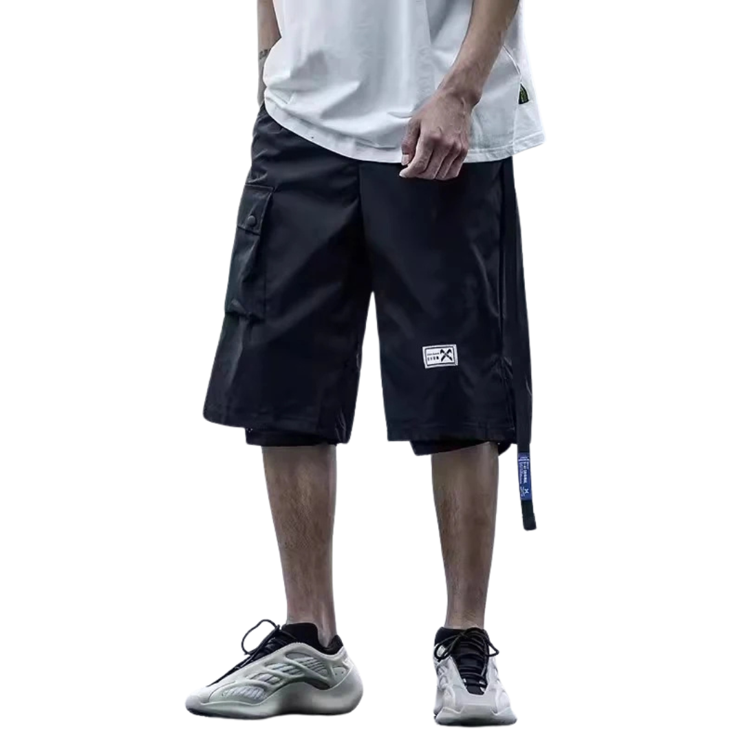 Chromashift Dual-Layer Cargo Shorts