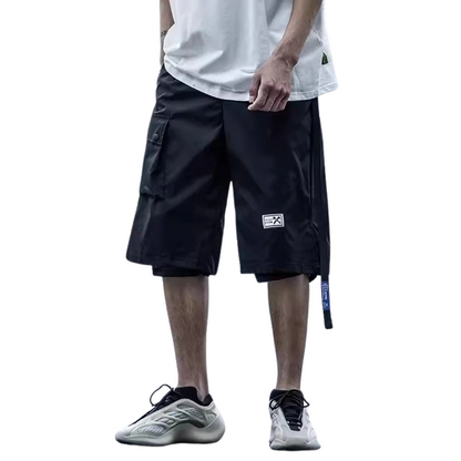 Chromashift Dual-Layer Cargo Shorts