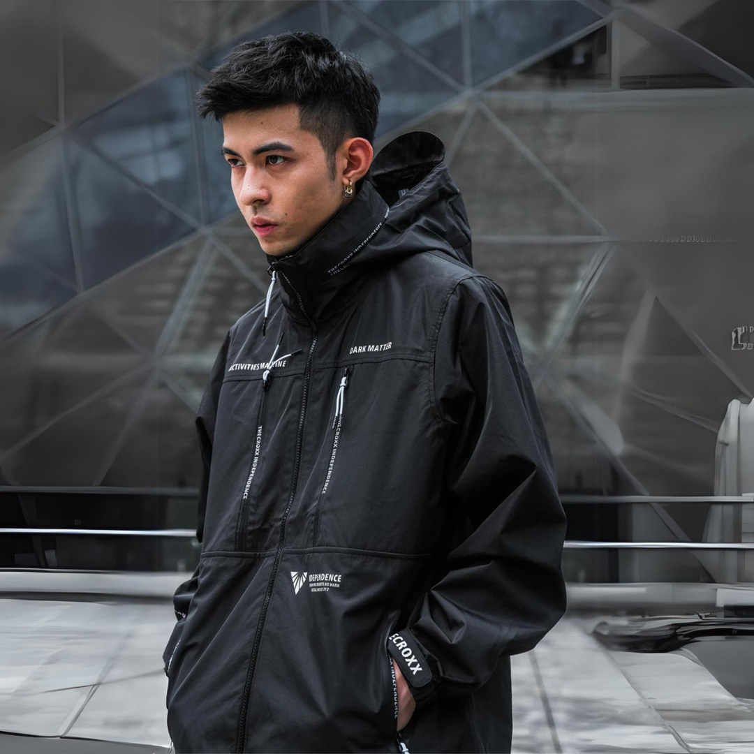 StealthX Hooded Tactical Windbreaker