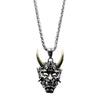 Exquisite Gothic Ghost Mask Pendant