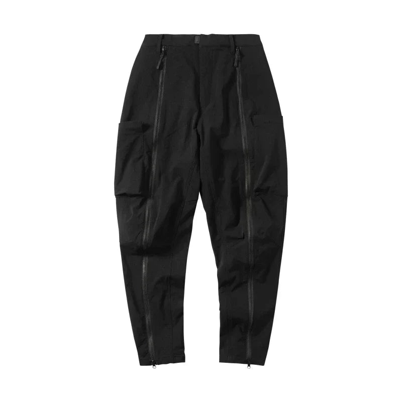 Size Adjustable Z-Leg Zipper Functional pants