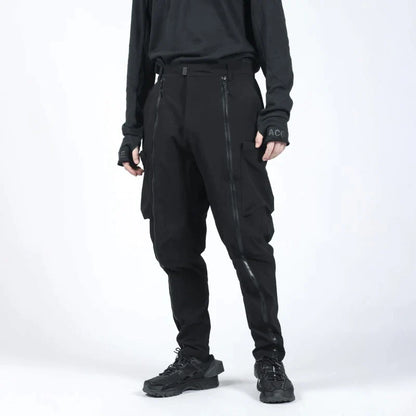 Size Adjustable Z-Leg Zipper Functional pants