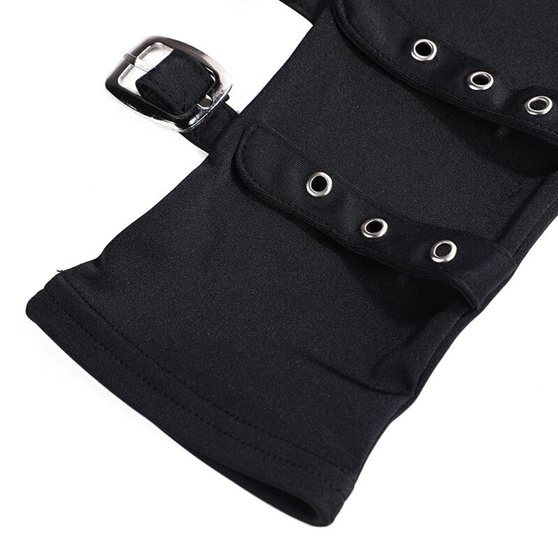 Metal Buckle Belt Rivet Punk Techwear Accessories