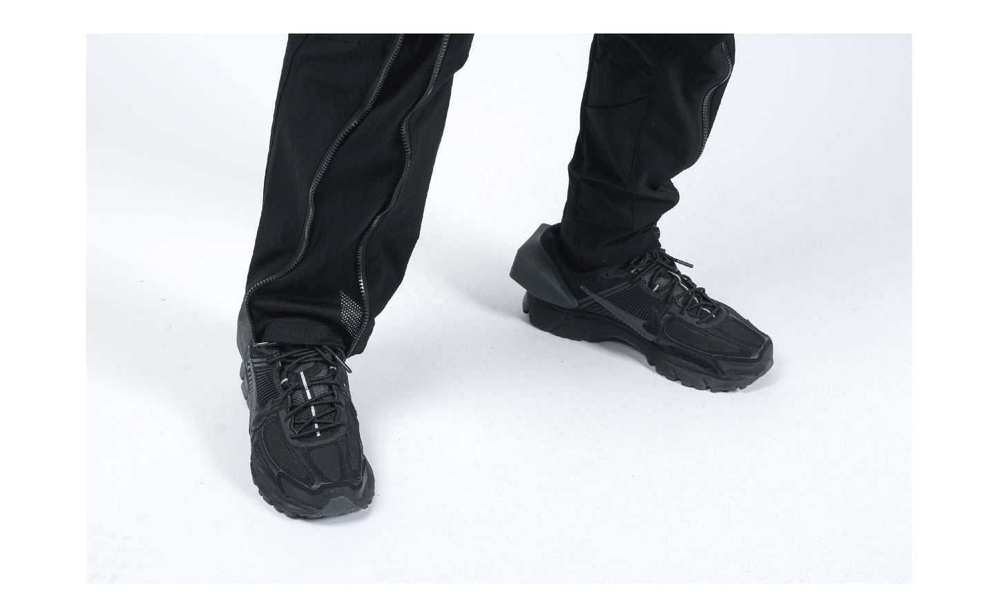 Size Adjustable Z-Leg Zipper Functional pants
