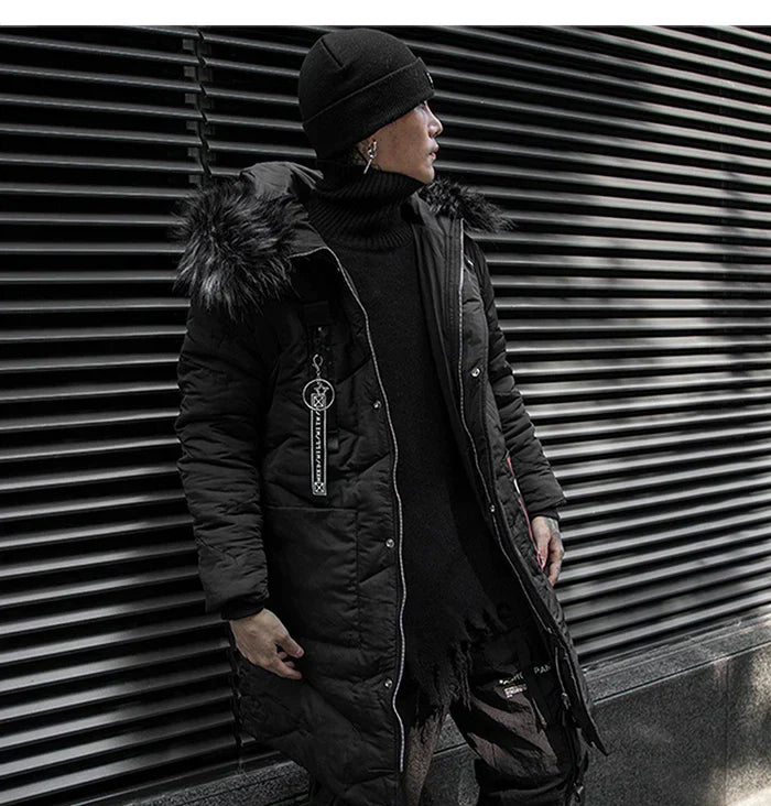 Winter Hooded Thick Parkas Jacket