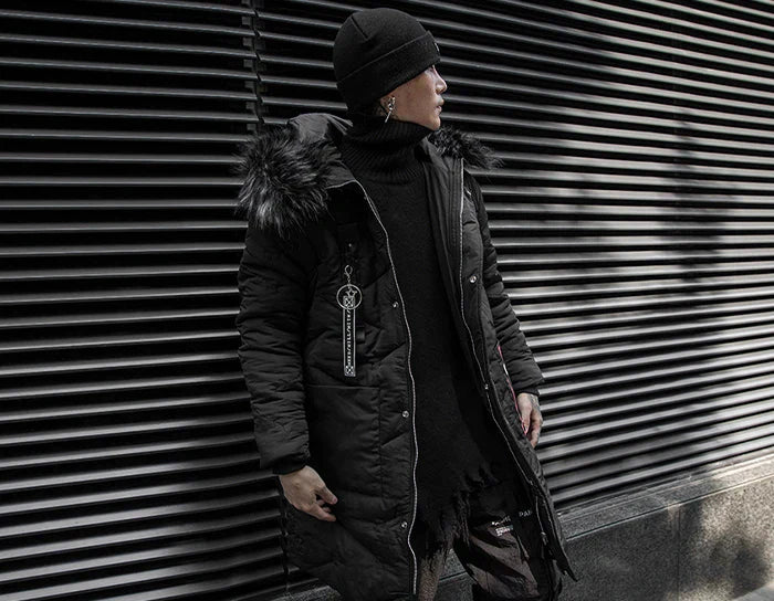 Winter Hooded Thick Parkas Jacket