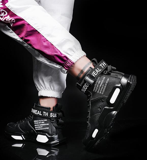 Casual High Top Futuristic Sneakers