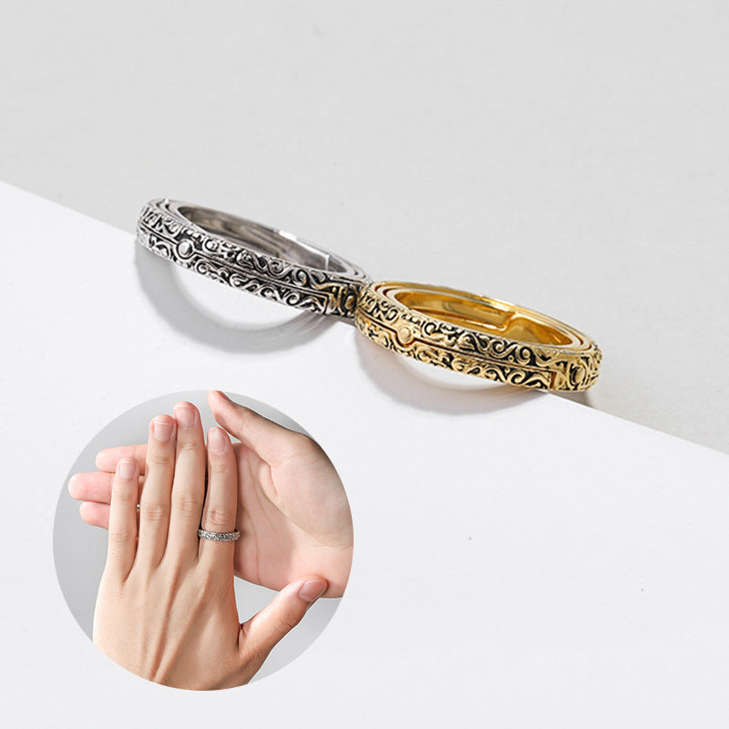 Vintage Cosmic DeathStar Ring