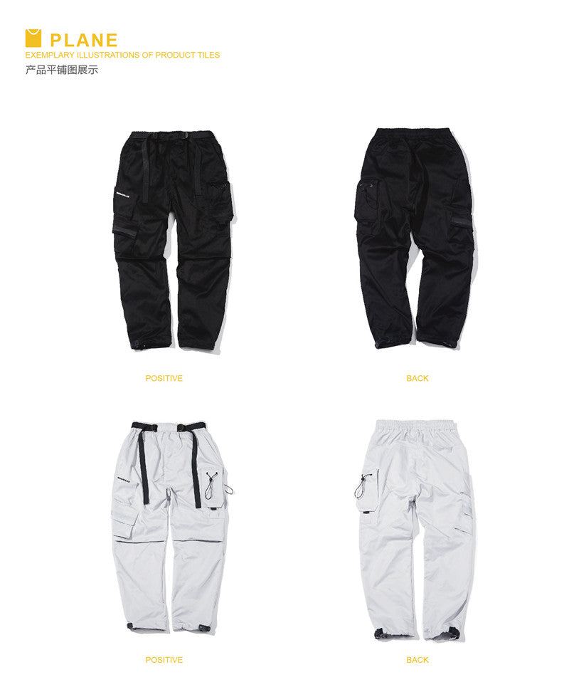 Functional SCM Side Pockets Techwear Cargos