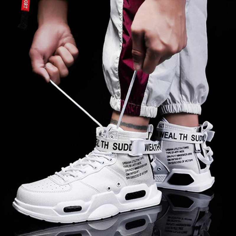 Casual High Top Futuristic Sneakers