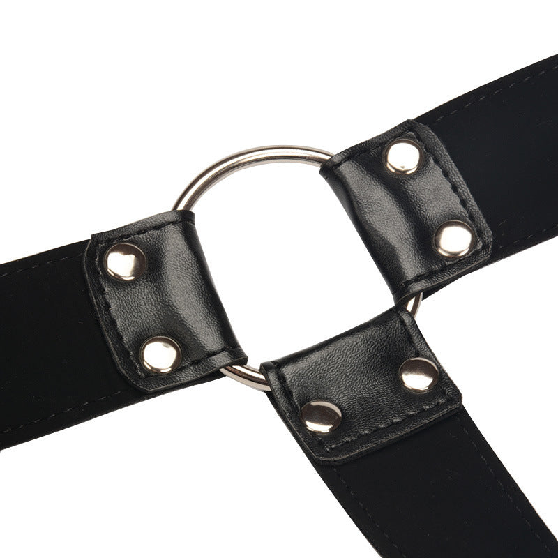 Rivets Belt Shoulder Strap Adjustable Buckles Belt Accessory