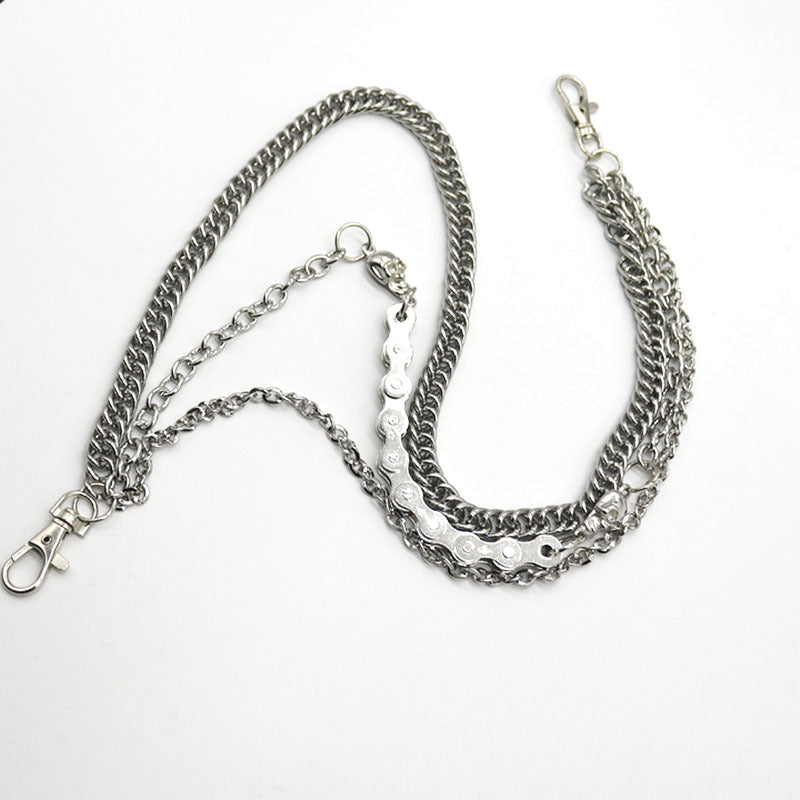 Waist Metal Skull Chain