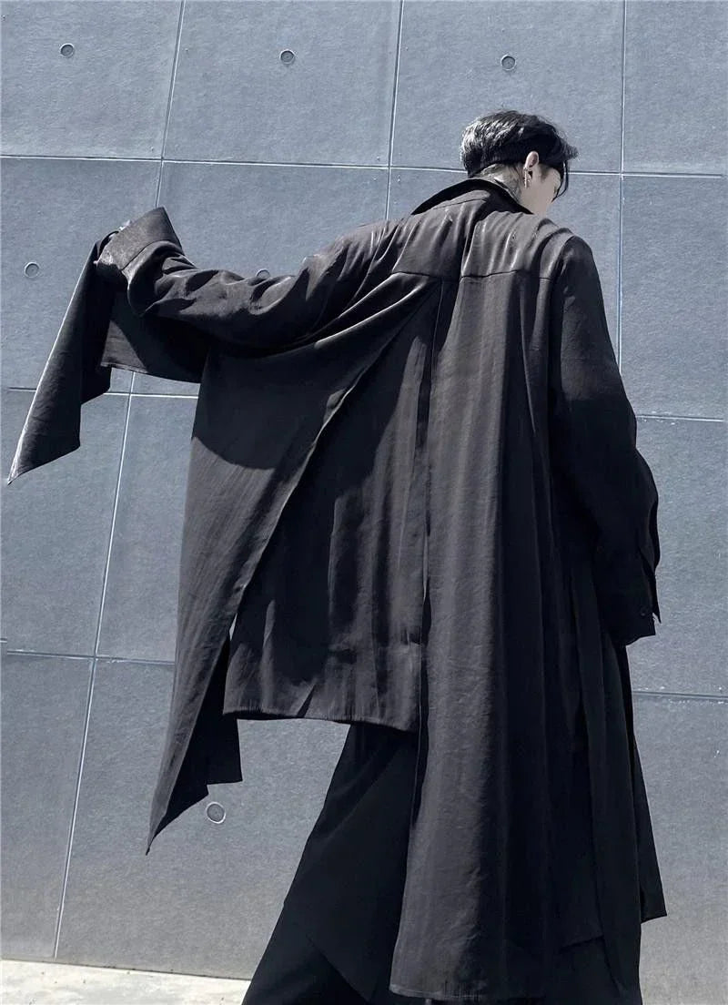 Grim Reaper's Respite Long Cardigan Coat