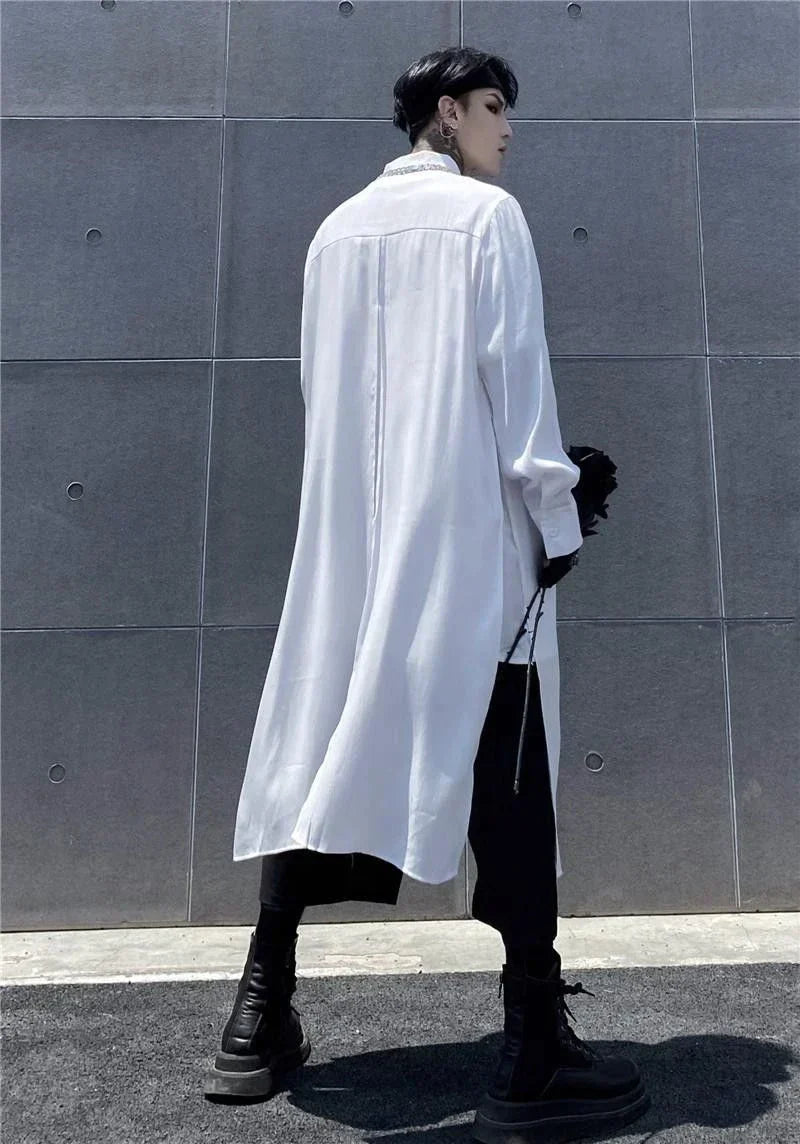 Grim Reaper's Respite Long Cardigan Coat