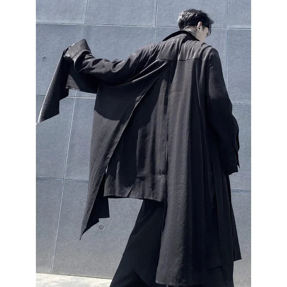 Grim Reaper's Respite Long Cardigan Coat