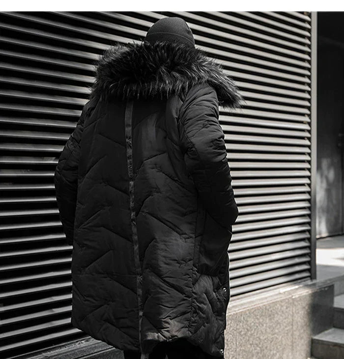 Winter Hooded Thick Parkas Jacket