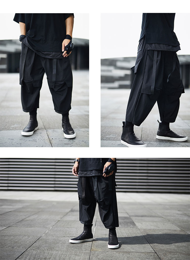 TWG Oversized Baggy Adjustabel Samurai Cargos