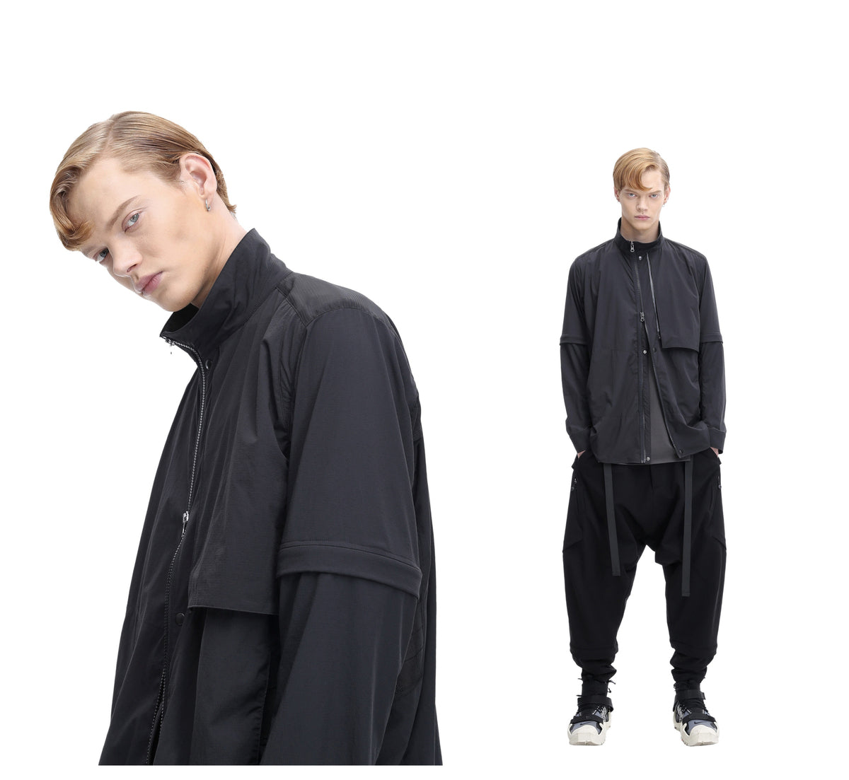 Lightweight Detachable Sleeve Switcher Jacket