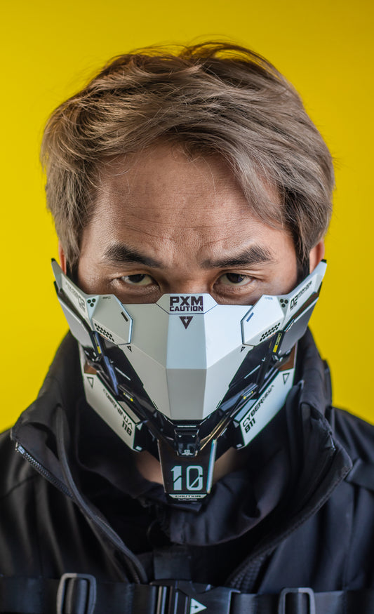 Cyber Ninja Mask TWG - PuttyStudio MADE TO ORDER