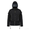 Waterproof Paneled storm jacket With Carrier System