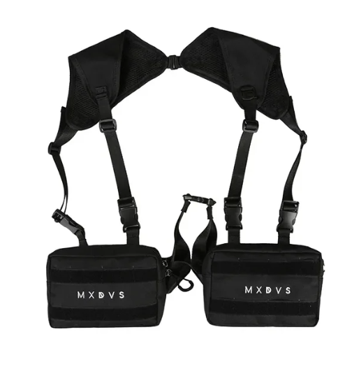 Military Motorcycle Tactical Techwear Cargo Vest