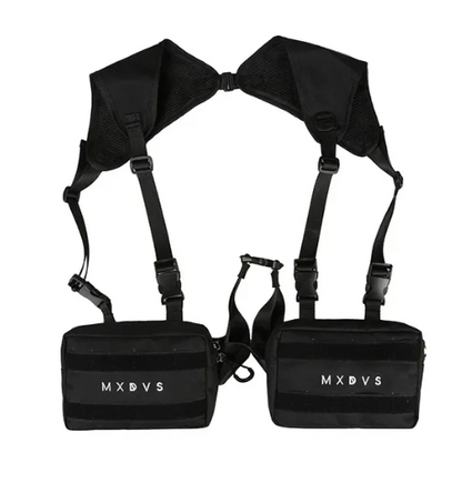 Military Motorcycle Tactical Techwear Cargo Vest