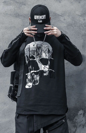 Skull of Life Long Sleeved Shirt