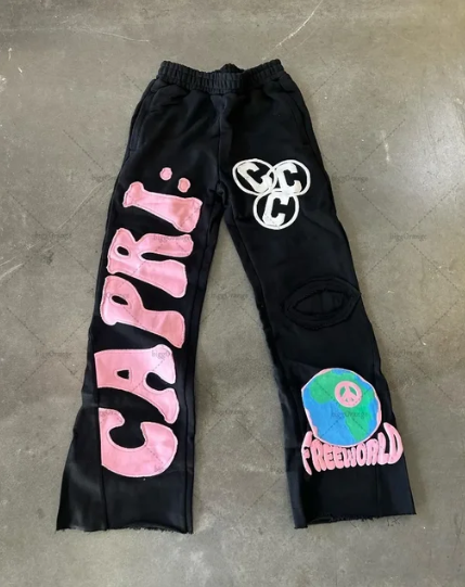 y2k Retro Wide Leg Unisex Pants