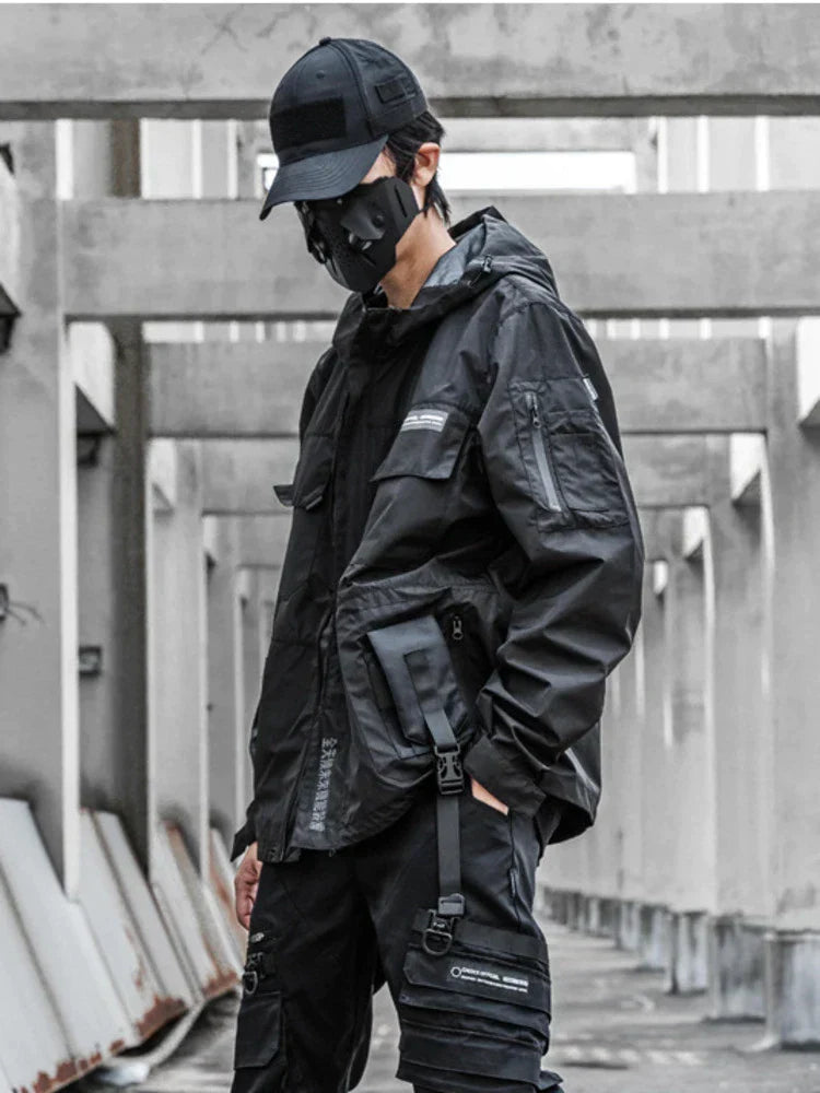 Karmic Retribution Windbreaker Techwear Jacket