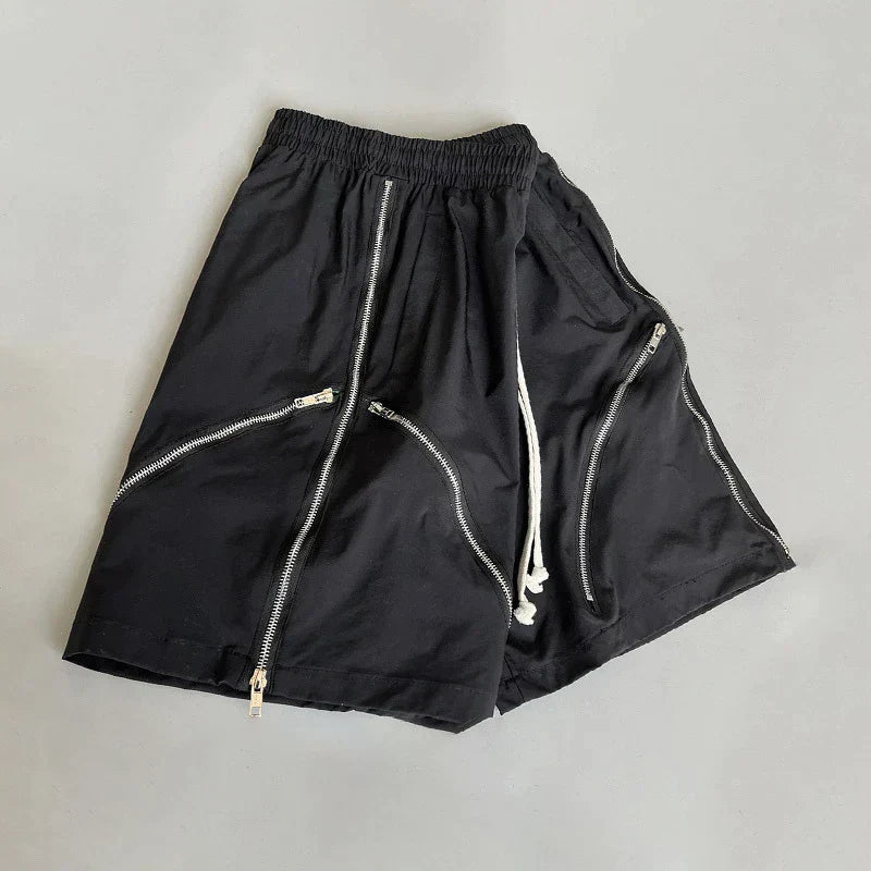 Hight Tech Metal Style Cargo Shorts