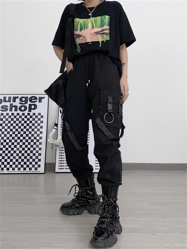 Oversized Gothic Cargo Pants