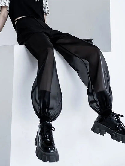 New Streetwear Semi-perspective Cargo Pants