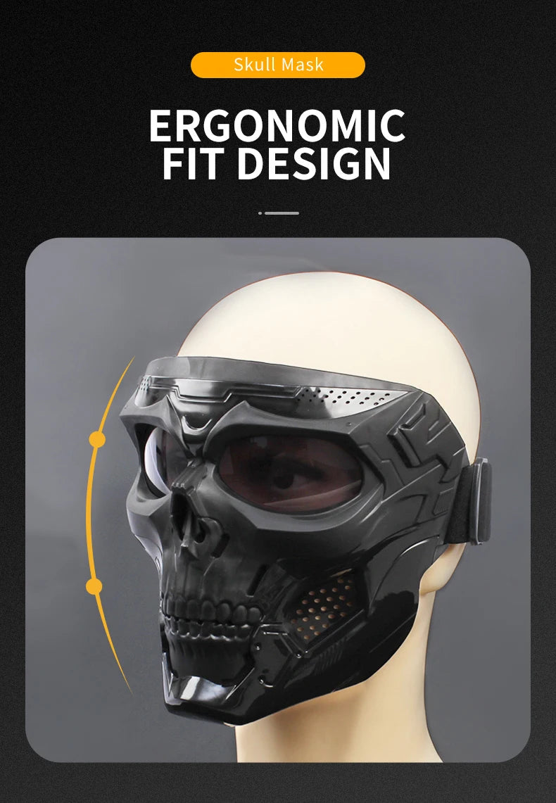 Tactical Protection Helmet Skeleton Mask
