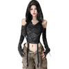 The Corpse Bride Shoulderless womens Top